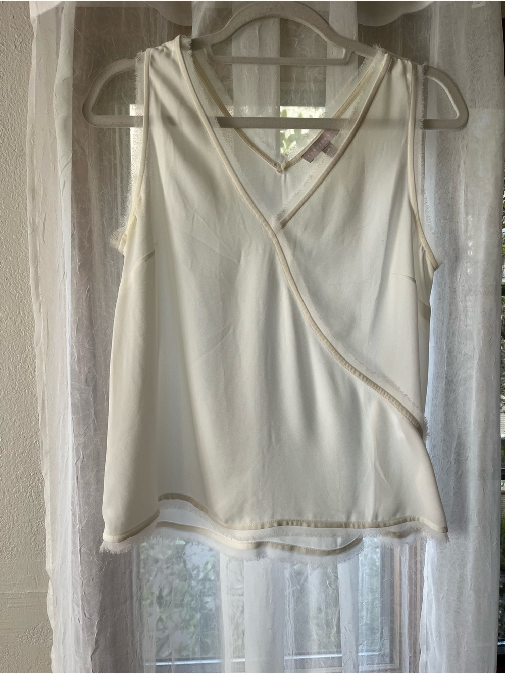 Isabella Bird delicate sheer tank